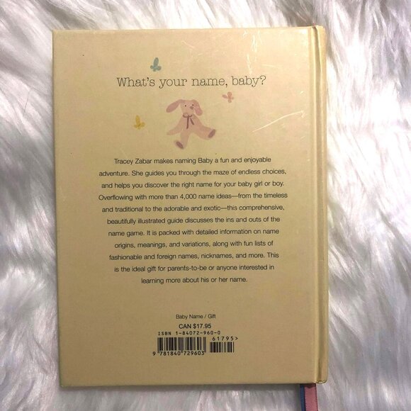 Best Loved Baby Names and their Meanings Book (Tracey Zabar) - Picture 2 of 2